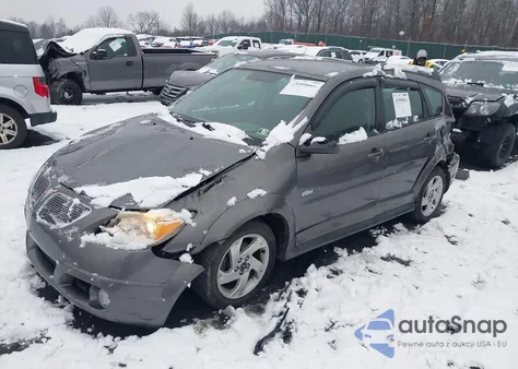 2007 Pontiac Vibe из США, поврежденный, VIN 5Y2SL65867Z409918
